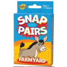 Snap and Pairs Card Game - Farmyard