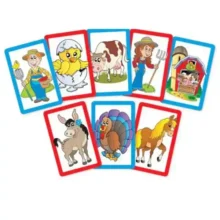 Alternative view of Snap and Pairs Card Game - Farmyard
