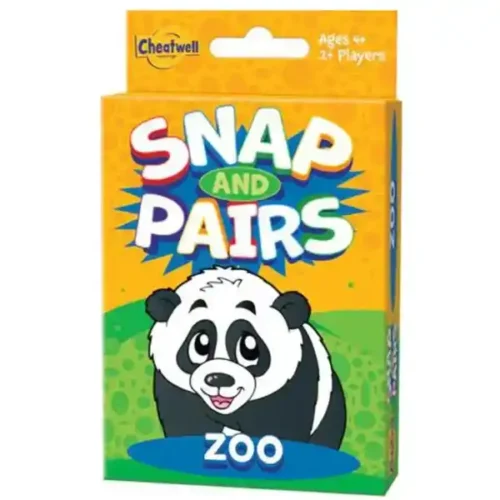 Snap and Pairs Card Game - Zoo