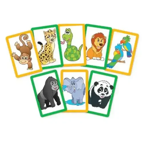 Snap and Pairs Card Game - Zoo - Image 2