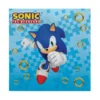 Sonic the Hedgehog Tableware - Napkins - Lunch - 16 Pack