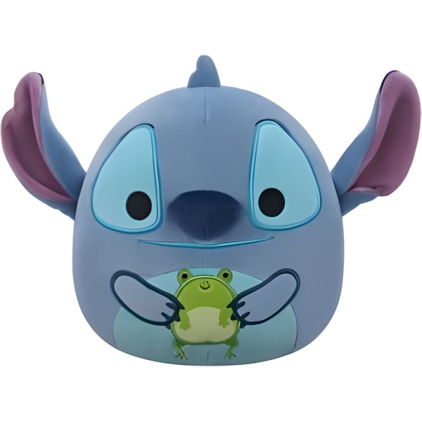 Squishmallows 20cm Disney Stitch with Frog Soft Toy 1 Squishmallows 20cm Disney Stitch with Frog Soft Toy