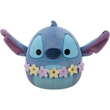 Squishmallows 20cm Disney Stitch with Lei Soft Toy