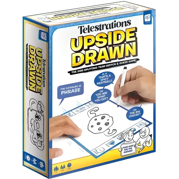 Telestrations Upside Drawn Board Game 1 Telestrations Upside Drawn Board Game