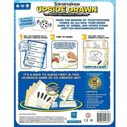 Telestrations Upside Drawn Board Game - Image 4