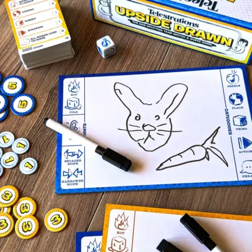 Telestrations Upside Drawn Board Game - Image 3