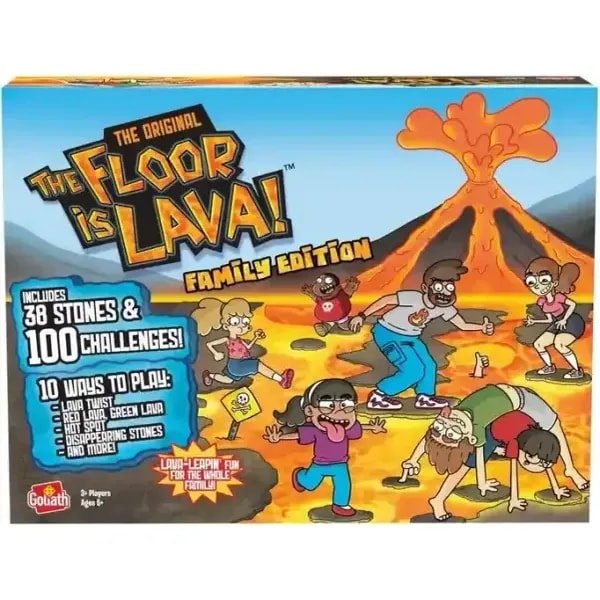 The Floor is Lava Family Edition Board Game 1 The Floor is Lava Family Edition Board Game