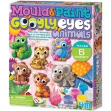 4M Mould and Paint Googly Eyes - Animals