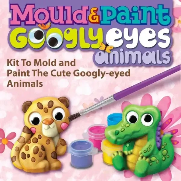 4M Mould and Paint Googly Eyes - Animals 4 4M Mould and Paint Googly Eyes - Animals - Image 4