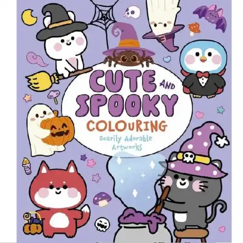 Colouring Book - Cute and Spooky Colouring