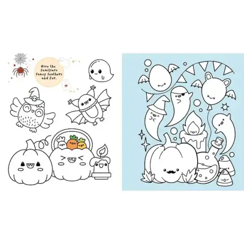 Colouring Book - Cute and Spooky Colouring - Image 2