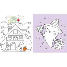 Alternative view of Cute and Spooky Colouring Book – 64 Pages