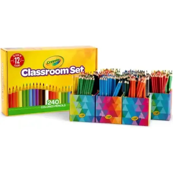 Crayola Coloured Pencils Full Size 240 Pack Classroom Pack 3 Crayola Coloured Pencils Full Size 240 Pack Classroom Pack - Image 3