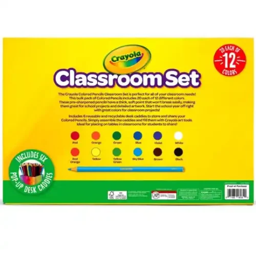 Crayola Classroom Coloured Pencils – 240 Pack - Image 5