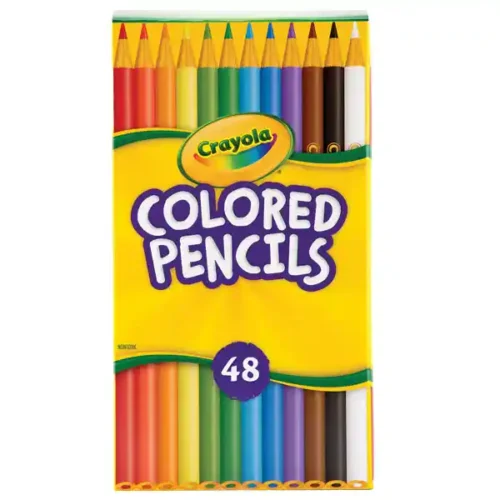 Crayola Classroom Coloured Pencils – 48 Pack