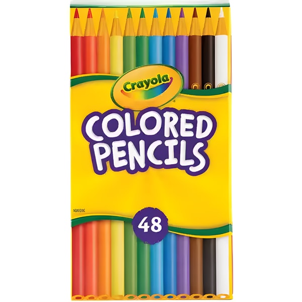 Crayola Coloured Pencils Full Size 48 Pack Classroom Pack 1 Crayola Coloured Pencils Full Size 48 Pack Classroom Pack