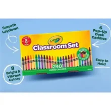 Alternative view of Crayola Classroom Crayons – Large 240 Pack