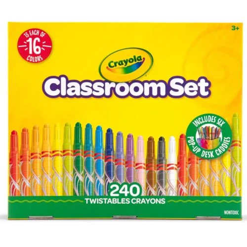 Crayola Classroom Crayons – Twistables 240 Pack