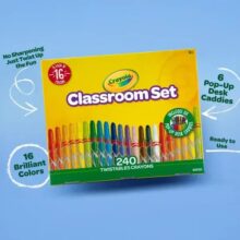 Alternative view of Crayola Twistables Crayons 240 Pack Classroom Pack