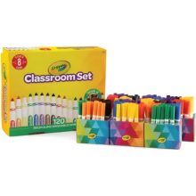 Crayola Broadline Washable Markers Classroom Pack 120 Pack