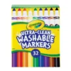 Crayola Classroom Markers – Ultra-Clean Washable 32 Pack