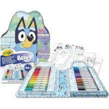Alternative view of Crayola Bluey Colour and Sticker 45 Piece Art Set with Washable Markers