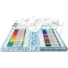 Crayola Bluey Colour and Sticker 45 Piece Art Set with Washable Markers