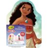 Crayola Disney Princess Colour and Sticker 45 Piece Art Set with Washable Markers