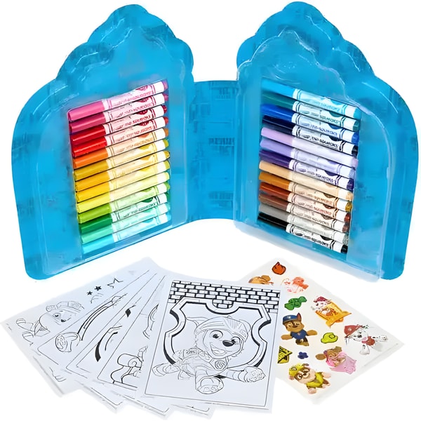 Crayola Paw Patrol Colour and Sticker 45 Piece Art Set with Washable Markers 3 Crayola Paw Patrol Colour and Sticker 45 Piece Art Set with Washable Markers - Image 3