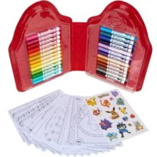 Crayola Pokémon Colour and Sticker 45 Piece Art Set with Washable Markers 7 Crayola Pokémon Colour and Sticker 45 Piece Art Set with Washable Markers