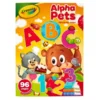 Crayola Colouring Book With Stickers - Alpha Pets