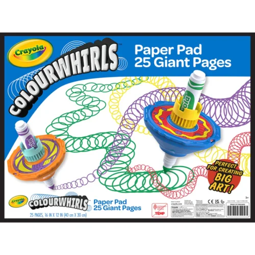 Crayola Colourwhirls Paper Pad