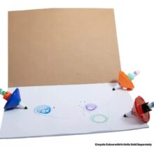 Crayola Colourwhirls Paper Pad 25 Giant Pages 40 x 30cm