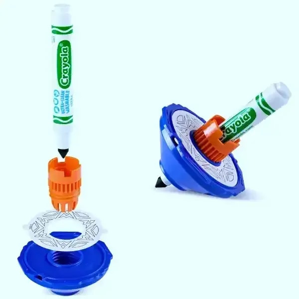 Crayola Colourwhirls Spin Art Toy with Marker 3 Crayola Colourwhirls Spin Art Toy with Marker - Image 3