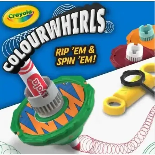 Crayola Colourwhirls Spin Art Toy with Marker 4 Crayola Colourwhirls Spin Art Toy with Marker - Image 4