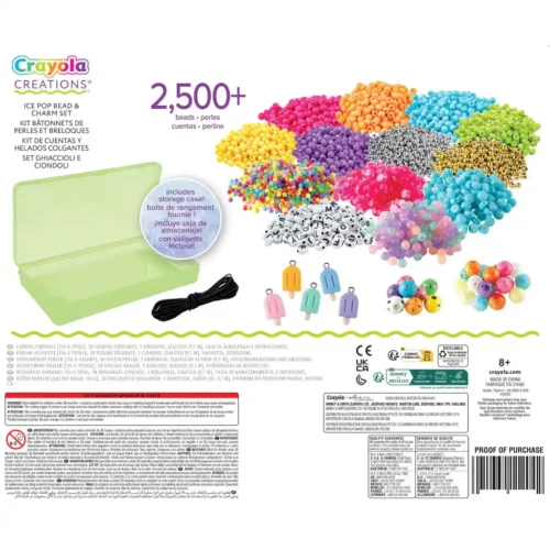 Crayola Craft - Creations Ice Pop Bead and Charm Set - Image 4