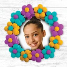 Alternative view of Crayola Creations Model Magic Daisy Mirror Craft Kit