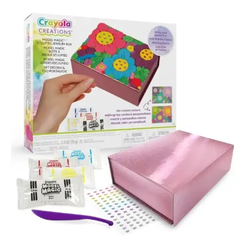 Crayola Craft - Creations Model Magic Sculpted Jewelry Box - Image 2