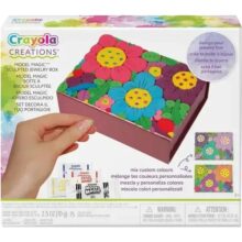 Crayola Creations Model Magic Sculpted Jewellery Box Craft Kit