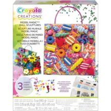 Crayola Creations Model Magic Wall Sculptures Craft Kit