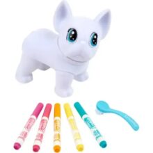Alternative view of Crayola Scribble Scrubbie Jumbo Wilbur the French Bulldog Colour and Wash Pet