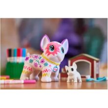 Crayola Scribble Scrubbie Jumbo Colour and Wash Pet Wilbur the French Bulldog