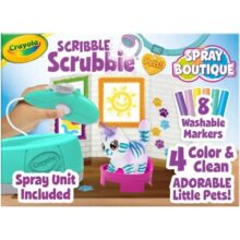 Crayola Scribble Scrubbie Spray Boutique Airbrush Playset