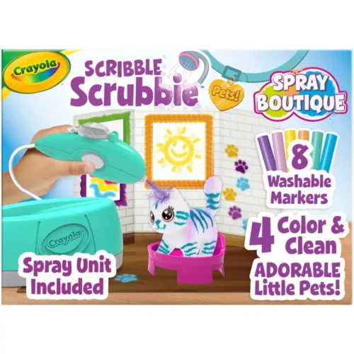 Crayola Craft - Scribble Scrubbie Playset - Spray Boutique - Image 2