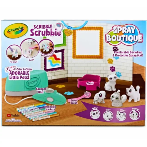 Crayola Craft - Scribble Scrubbie Playset - Spray Boutique - Image 8