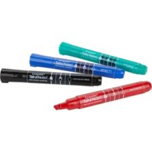 Alternative view of Crayola Whiteboard Markers Chisel Tip Assorted Colours 4 Pack