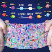 Crazy Aarons Thinking Putty - Birthstone Gemstone 7 Crazy Aarons Thinking Putty - Birthstone Gemstone