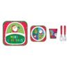 Frankie and Me Kids Tableware Bamboo Set - Christmas