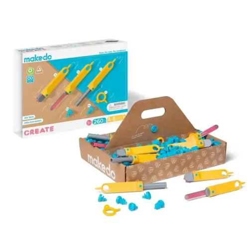 Makedo Kit - Create - 260 Piece Set - Image 2