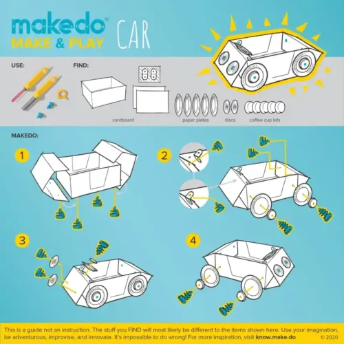 Makedo Kit - Create - 260 Piece Set - Image 7